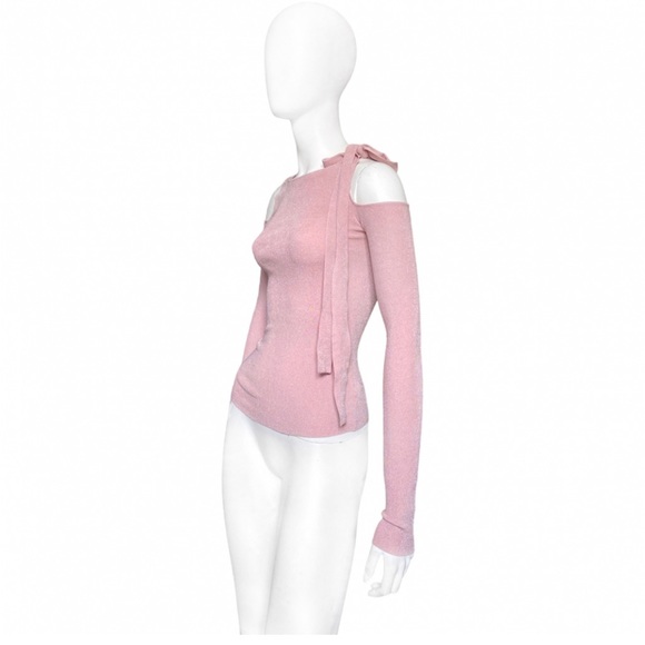 Gucci Tom ford pink cold shoulder with tie top s - Picture 2 of 8